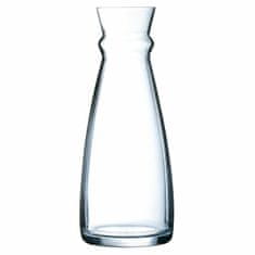 NEW Steklenica Arcoroc Fluid Široka Prozorno Steklo (1L)