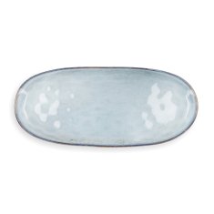 NEW Servirni krožnik Quid Boreal Modra Keramika 36 x 16 cm (2 kosov) (Pack 2x)