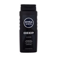 Nivea Men Deep Clean Body, Face & Hair gel za prhanje za telo, obraz in lase 500 ml za moške