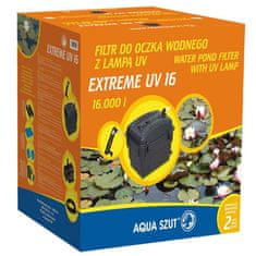 Aqua Szut EXTREME UV 16 16.000l, 2.500 l/h, 5 vrst filtrirnega materiala z UV žarnico 11W, idealno s KASKADA 3.600