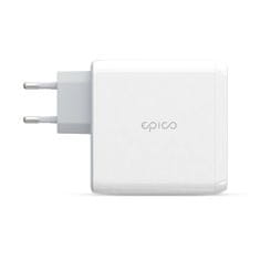 EPICO Epico GaN 100W, 1xUSB, 2x USB-C - bela