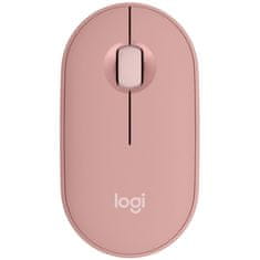 Logitech Logitech Pebble 2 M350s optični/ 3 gumbi/ 4000DPI - roza