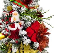 LAALU.cz Komplet božičnih okraskov 26 kosov v škatli SANTA za božično drevo do 100 cm