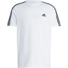 Adidas Majice bela L Essentials Single Jersey 3-stripes