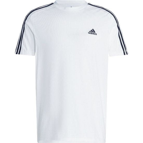 Adidas Majice bela Essentials Single Jersey 3-stripes