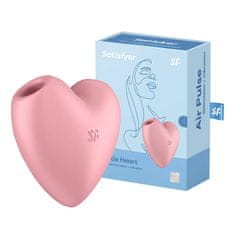 Satisfyer Satisfyer Cutie Heart masažni pripomoček za klitoris Light Red (roza)