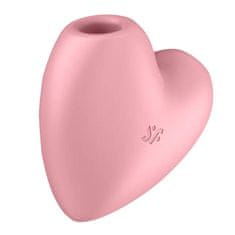 Satisfyer Satisfyer Cutie Heart masažni pripomoček za klitoris Light Red (roza)