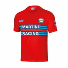 NEW Moška Majica s Kratkimi Rokavi Sparco Martini Racing Rdeča