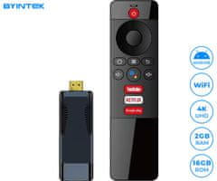 S96 TV Stick medijski predvajalnik, 4K UHD, Android, 2GB+16GB, WiFi, HDMI + daljinec