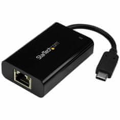 NEW Mrežni Adapter USB C Startech US1GC30PD Gigabit Ethernet Črna