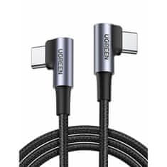 Ugreen US323 KOTNI (2) USB-C KABEL 1M ČRNA