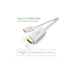 Ugreen MM121 kabel USB-C v HDMI M/M ABS 1,5M BEL