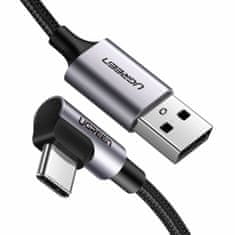 Ugreen US284 Kabel USB-A v USB-C 1m, siv