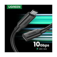 Ugreen  US353 USB C-C kabel 1m, črn