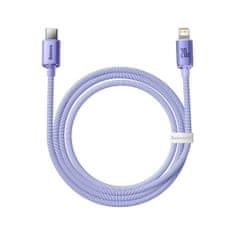 BASEUS  kabel USB-C - Lightning, 1,2m , 20W, vijoličen