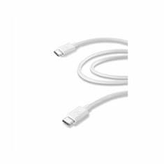 CellularLine USB kabel, USB-C USB-C; 2m, bel