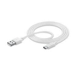 CellularLine  USB kabel, USB-A-USB-C 1.2m