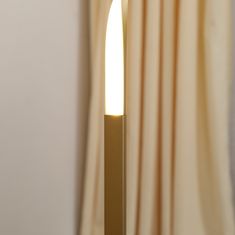 HOMCOM Led Stoječa Svetilka 10W Spirala, Nožno Stikalo, Vodotesna, Topla Bela Svetloba, 20,5X20,5X147Cm 