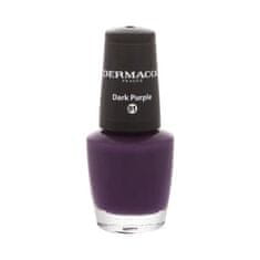 Dermacol Nail Polish Mini Autumn Limited Edition lak za nohte 5 ml Odtenek 01 dark purple