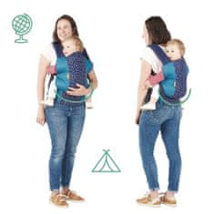 Miramarket Nahrbtnik Baby Carrier Badabulle Easy & Go 15 kg Modra Ergonomski 0-4 Let