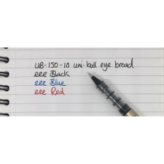 NEW Pero s tekočim črnilom Uni-Ball UB-150-10 Modra 1 mm (12 Kosi)