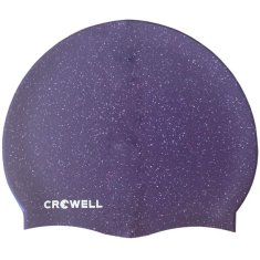 Noah Czepek pływacki silikonowy Crowell Recycling Pearl fioletowy kol.4