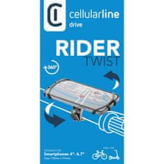 CellularLine  Nosilec za kolo Rider Twist, 360, črn