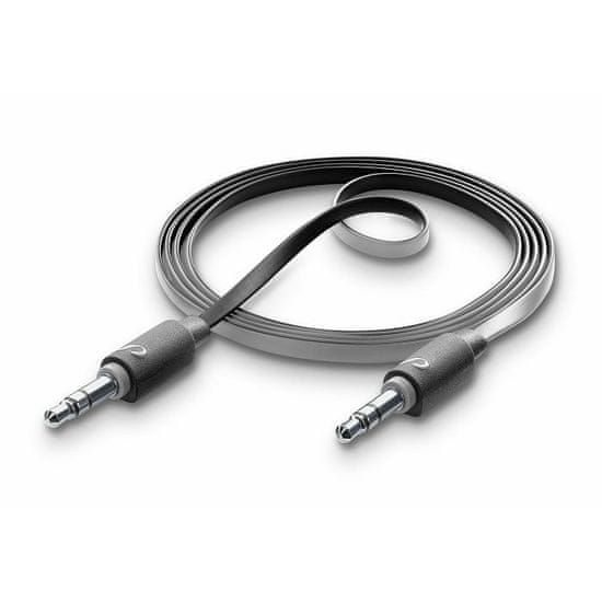 CellularLine Audio kabel - aux-aux, črn