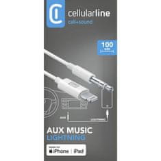 CellularLine Audio kabel, MFI-3,5mm, bel