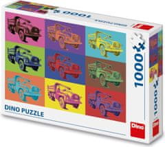 Dino Puzzle Pop Art: Tatra 1000 kosov