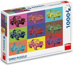 Dino Puzzle Pop Art: Tatra 1000 kosov