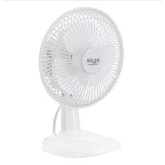 Adler AD 7302 namizni ventilator 23cm, belo