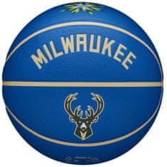 Wilson Piłka do koszykówki Wilson NBA Team City Collector Milwaukee Bucks Ball WZ4016417ID