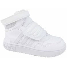 Adidas Čevlji bela 24 EU Hoops Mid 3.0 Ac