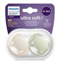 Philips Avent Ultrasoft Premium Neutral 0-6m deček, 2 kosa