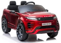 shumee Rdeče pobarvan avtomobil Range Rover Evoque na akumulator