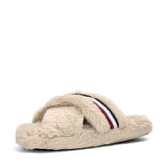 Tommy Hilfiger Kapcie Tommy Hilfiger Ful Cross Strap Home Slipper W FW0FW07551ABO