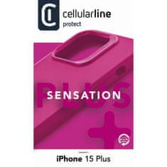 CellularLine  ovitek SENSATION+, Iphone 15 PLUS, roza