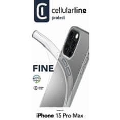 CellularLine  ovitek FINE, iPhone 15 Pro Max