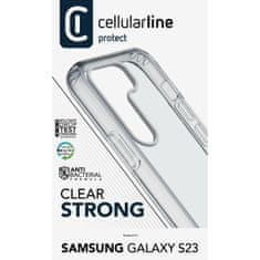 CellularLine ovitek CLEAR STRONG, Galaxy S23