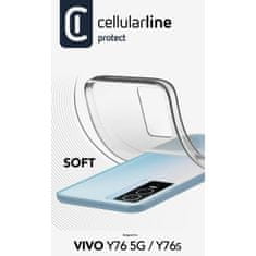 CellularLine ovitek SOFT, VIVO Y76/Y76S 5G