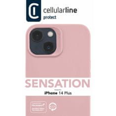 CellularLine ovitek SENSATION, Iphone 14 max, roza