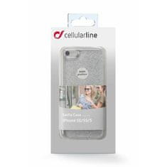 CellularLine  ovitek SELFIE, za iPhone 5, srebrn