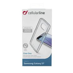 CellularLine  ovitek CLEARDUO, Galaxy S7