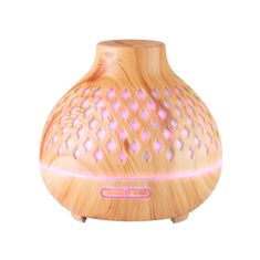 Boxman Aroma dyfuzor nawilżacz powietrza spa 10 light wood 400 ml + timer