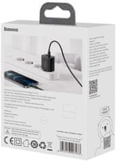 BASEUS Baseus Compact Quick Charger CCXJ-B01 20W 1x USB-A 1x USB-C PD 3.0 QC 3.0 BLACK