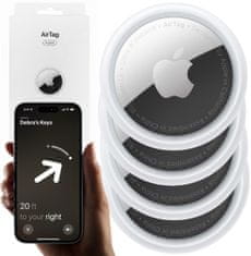 Apple GPS lokator Apple AirTag (4 kosi)