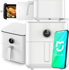 Xiaomi Xiaomi Smart Air Fryer 6,5L nemasten cvrtnik bele barve