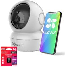 EZVIZ EZVIZ H6c WiFI kamera (2 MP) s 64 GB pomnilniško kartico Goodram