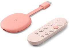 Google Google Chromecast 4K medijski predvajalnik z Google TV Pink